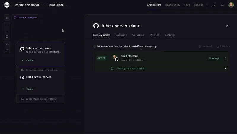 Screen recording showing how to find the admin password to a Tribes server